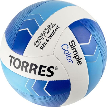 Купить Мяч волейбольный Torres Simple Color любительский р.5 в Слободское 